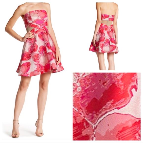 ABS Allen Schwartz Dresses & Skirts - GORG❤️NEW/SOLD OUT‼️ABS FLARED MESH MINI DRESS-10
